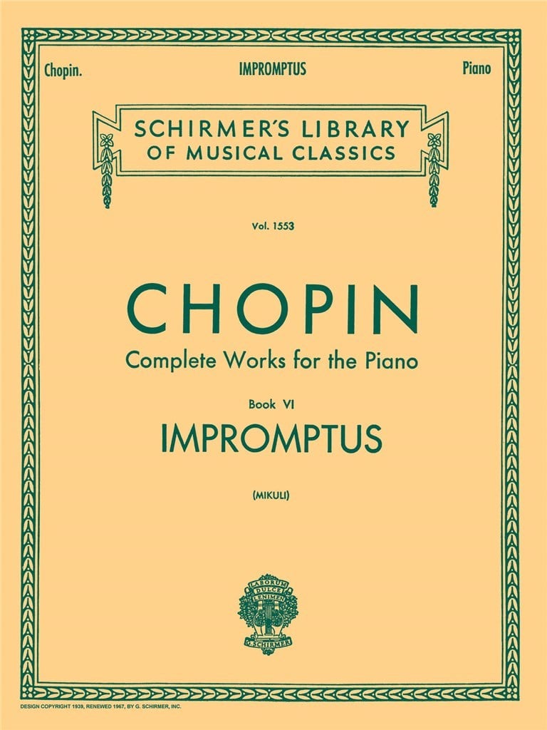 IMPROMPTUS FOR PIANO